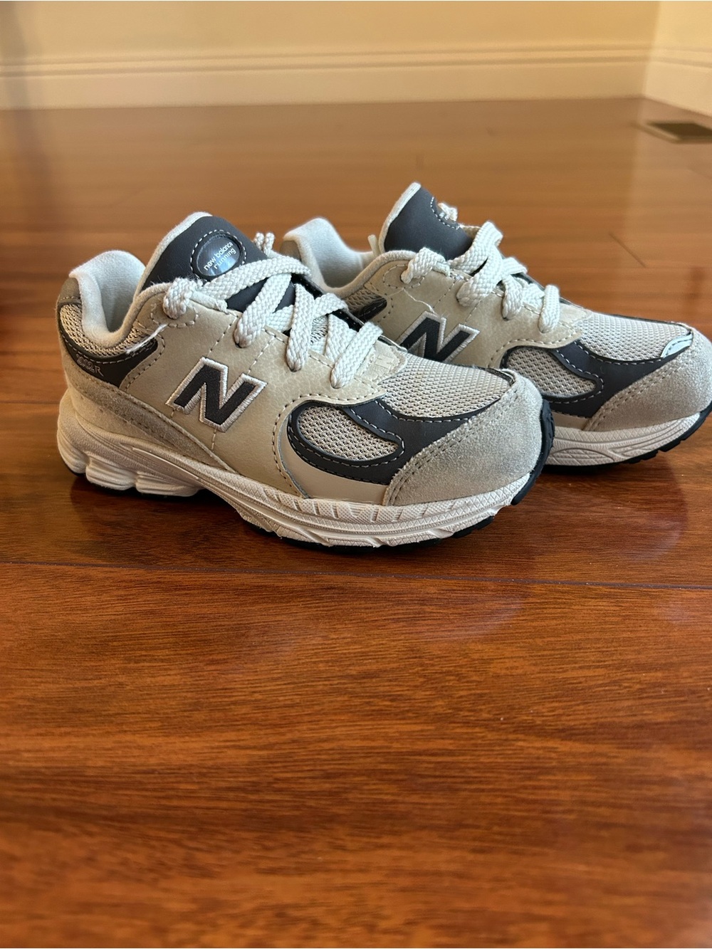 New Balance 2002R Toddler Kids Sneakers Sandstone Magnet Beige Grey